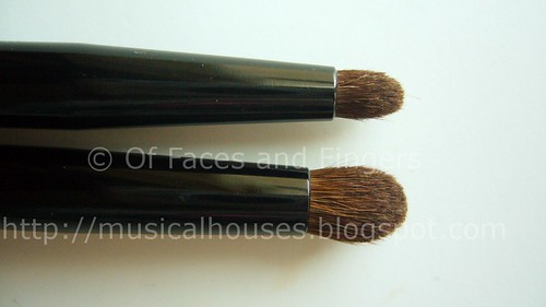 essence beauty crease brush duo 2