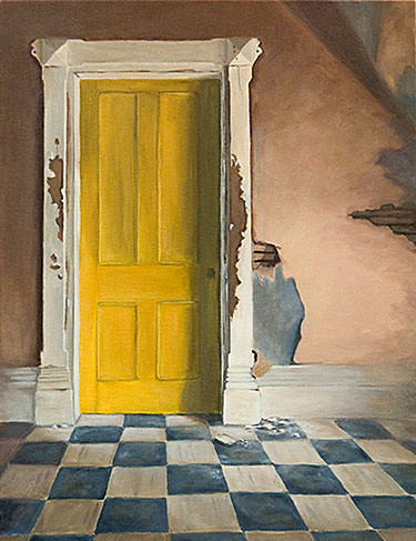 Yellow Door by Michelle Basic Hendry