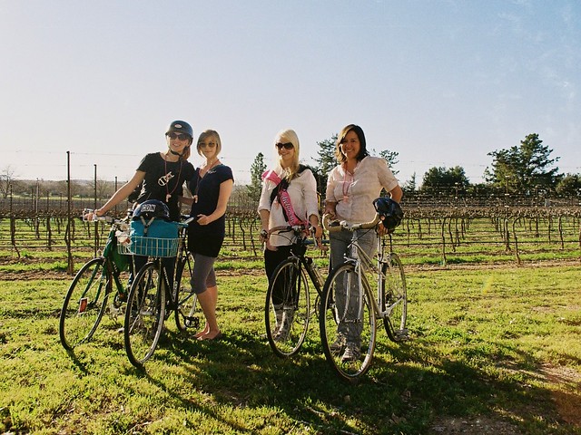 wine and bikes