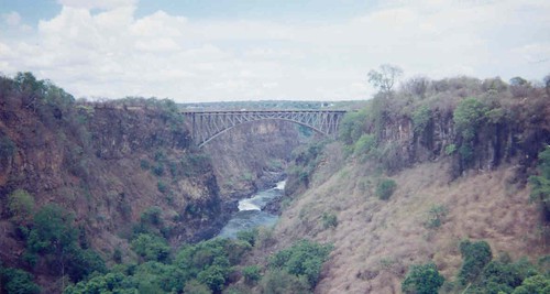 victoria falls matabeleland north zimbabwe. Victoria falls bridge