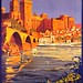 old poster -ad for Avignon