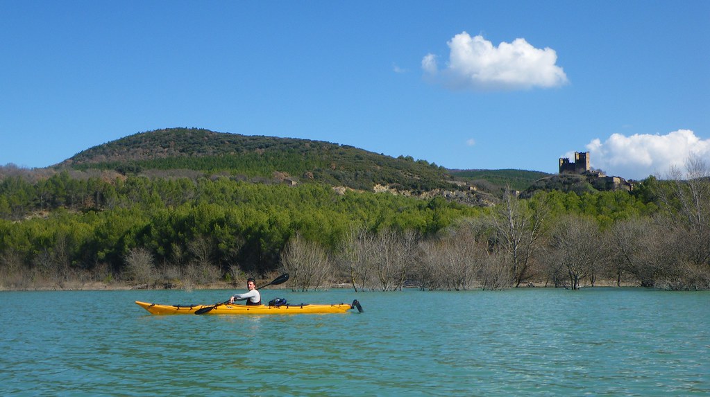 Pantano de Yesa en kayak 024
