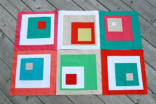 Off-Centered Squares Solids