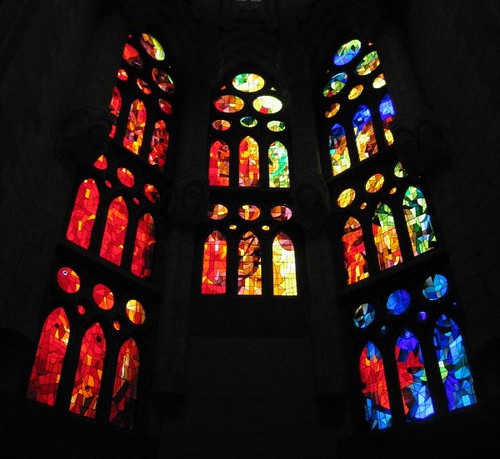 La Sagrada Familia Stanied Glass