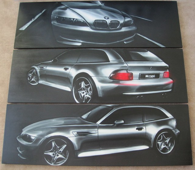 BMW Z3 M Coupe Paintings