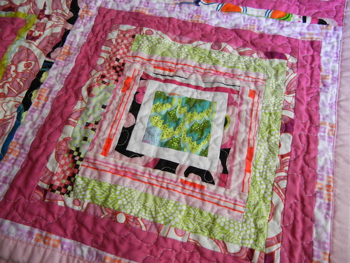 Drunk love - another quilting close-up