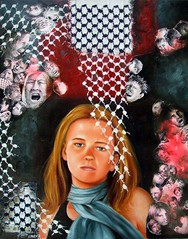NEW painting of Rachel Corrie