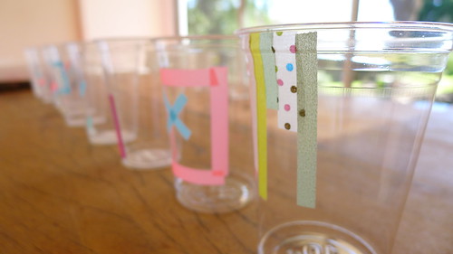 fun cup with mt masking tapes