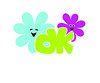 DK Flower Logo