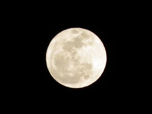 Full moon from my window