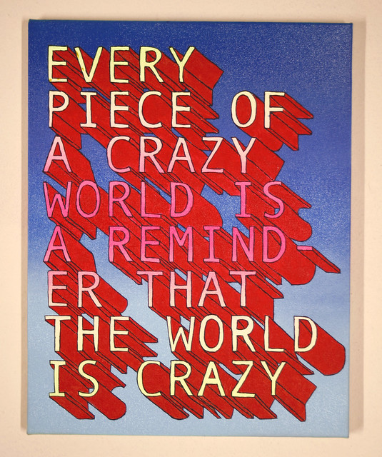Every Piece of a crazy world.
