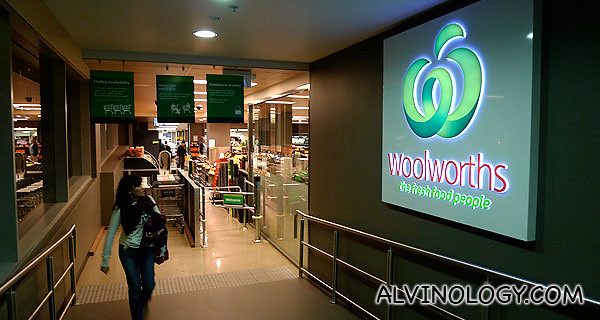 Woolworths - "the fresh food people"