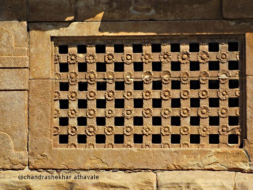 Grill design Ladkhan temple