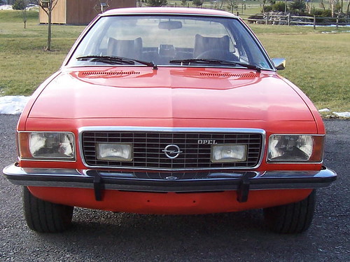 1972 Opel Commodore B Coupe For Sale Nose