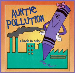 Free Auntie Pollution Printable Coloring Book