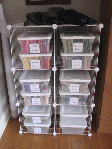 Quilting Cottons Organized