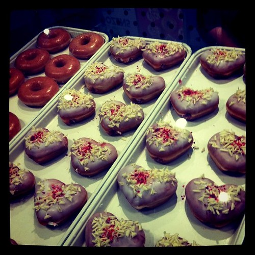 Love Heart donuts