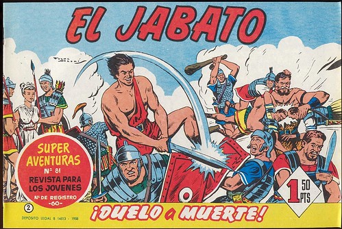 014-El Jabato nº 2- edicion 1958-portada