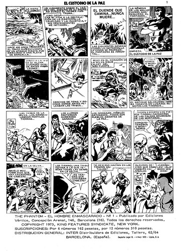 022-El Hombre Enmascarado Vol 1 nº1- 1973-Ediciones Vertice-pagina1
