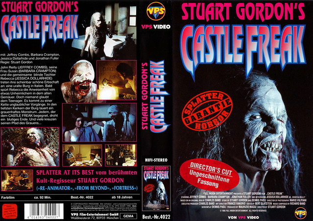 Castle Freak (VHS Box Art)