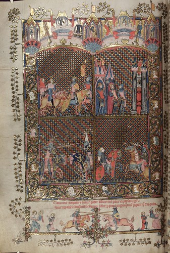 008-folio 101 verso-The Romance of Alexander - MS. Bodl. 264 © Bodleian Library-University of Oxford 1999