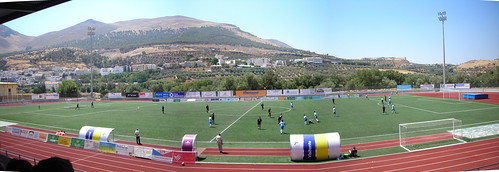 Estadio de fútbol Medina Lauxa de Loja