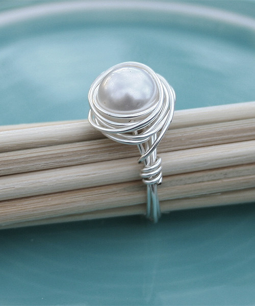 pearl nest ring