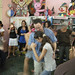 Cuban students teaching dance lessons to U.S. educators.