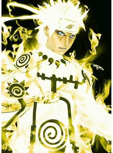 naruto sage mode kyuubi. Seemed naruto is his side of