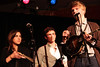 Emma Hardin, Zac Hardin and Sterling Abernathy of Rockin' Acoustic Circus at 2011 Wintergrass Festival | Â© Bellevue.com