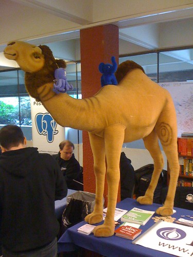 FOSDEM Perl camel