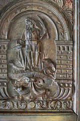 Flemish 17C carved panel