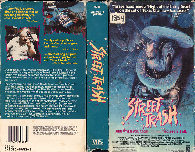Street Trash (VHS Box Art)