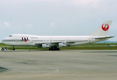 JAL B747-246B JA8105 CDG 16/06/1991
