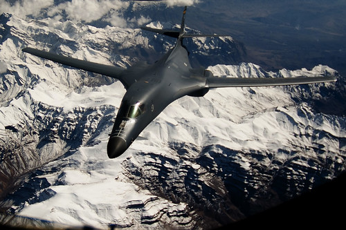 フリー写真素材|乗り物|航空機|爆撃機|B-ランサー|アメリカ空軍|