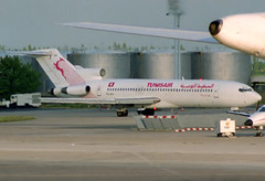 Tunisair B727-2H3 TS-JHV ORY 16/06/1991