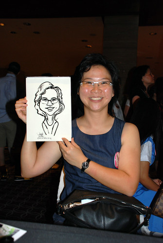 Caricature live sketching for Swire Pacific Offshore & The China Navigation Company Pte Ltd Annual D&D - 7