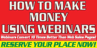 Make Money With Webinars
