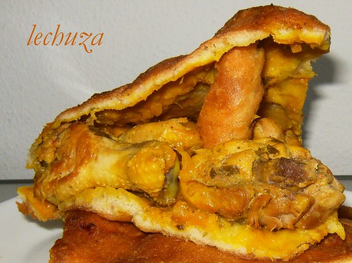 Empanada de pollo-cerca.