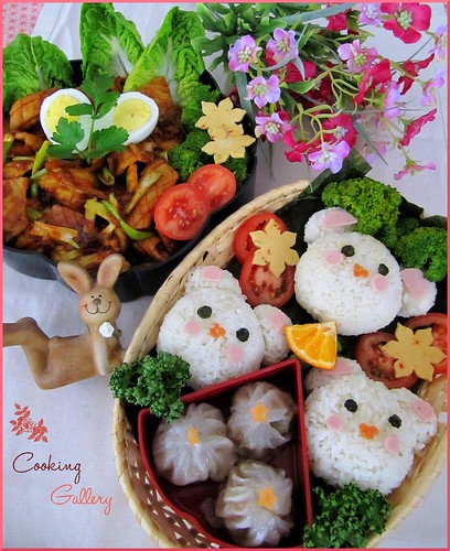 Three Little Bears Bento by Cooking-Gallery