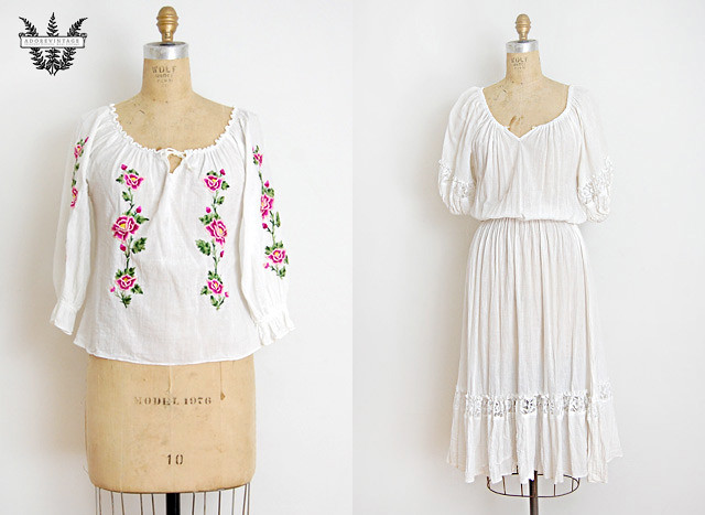 Vintage Bohemian Clothing from Adorevintage.com