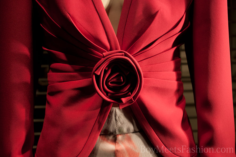 Rose blazer by ARMANI COLLEZIONI  - March 2011