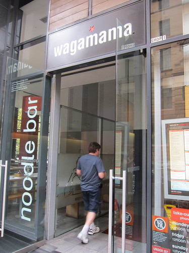 Lunch at Wagamama