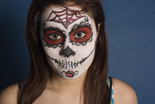 day of dead skull face paint. Mexican Day of the Dead 1