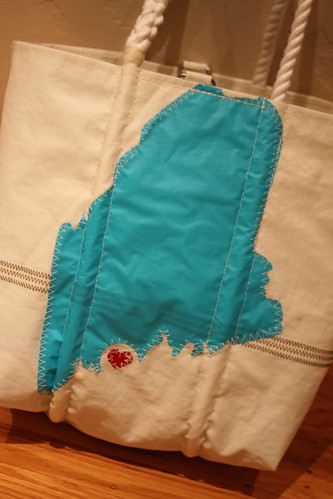My custom Sea Bag for the wedding
