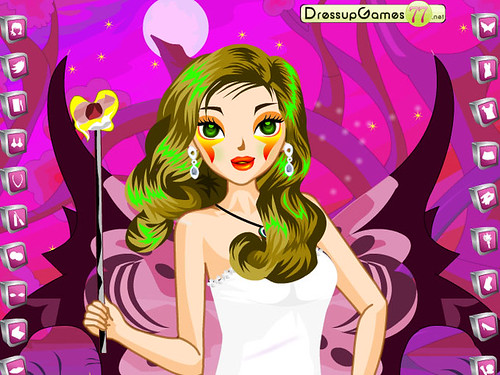 fairy makeup games. Wind Fairy Dress Up Game