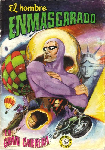 024-El hombre enmascaradao nº1- Edit. Valenciana-Colosos del Comic.1980-portada