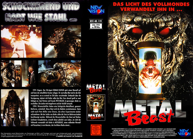 Metal Beast (VHS Box Art)