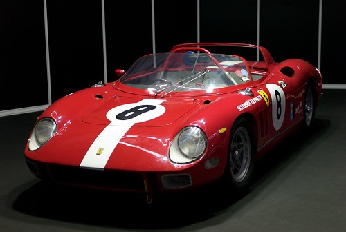 L9771070 Motor Show Festival. Ferrari 365P2 #0836 Parkes, Guichet (1964)
