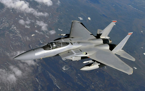 フリー写真素材|乗り物|航空機|戦闘機|F-イーグル|アメリカ空軍|
